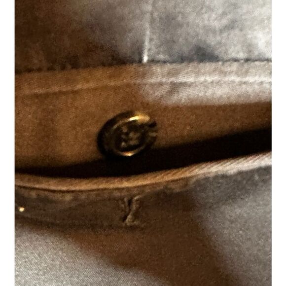 Dockers Men's Iron Khaki D4 Relaxed Fit Black 38x34 - Picture 4 of 8